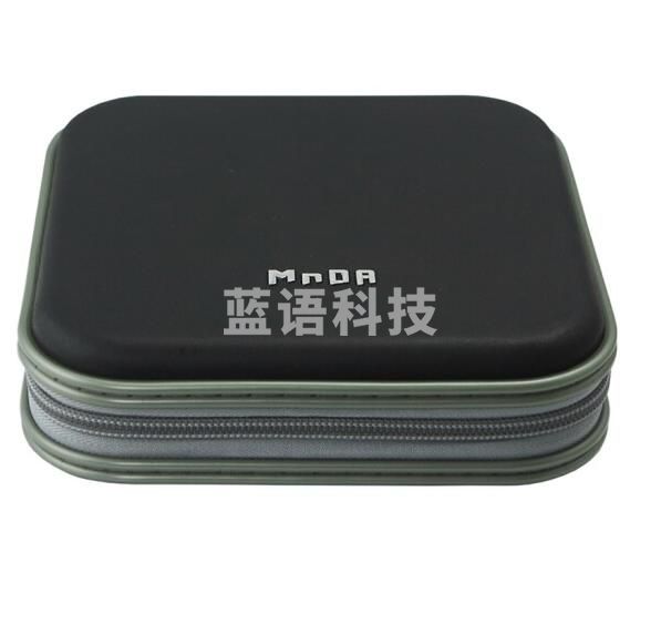 铭大金碟（MNDA）CD/DVD 40片 塑料外壳 光盘加固收纳包 黑色