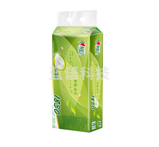 心相印 BT2010 茶语丝享183克10粒装四层茶叶压花卷筒卫生纸