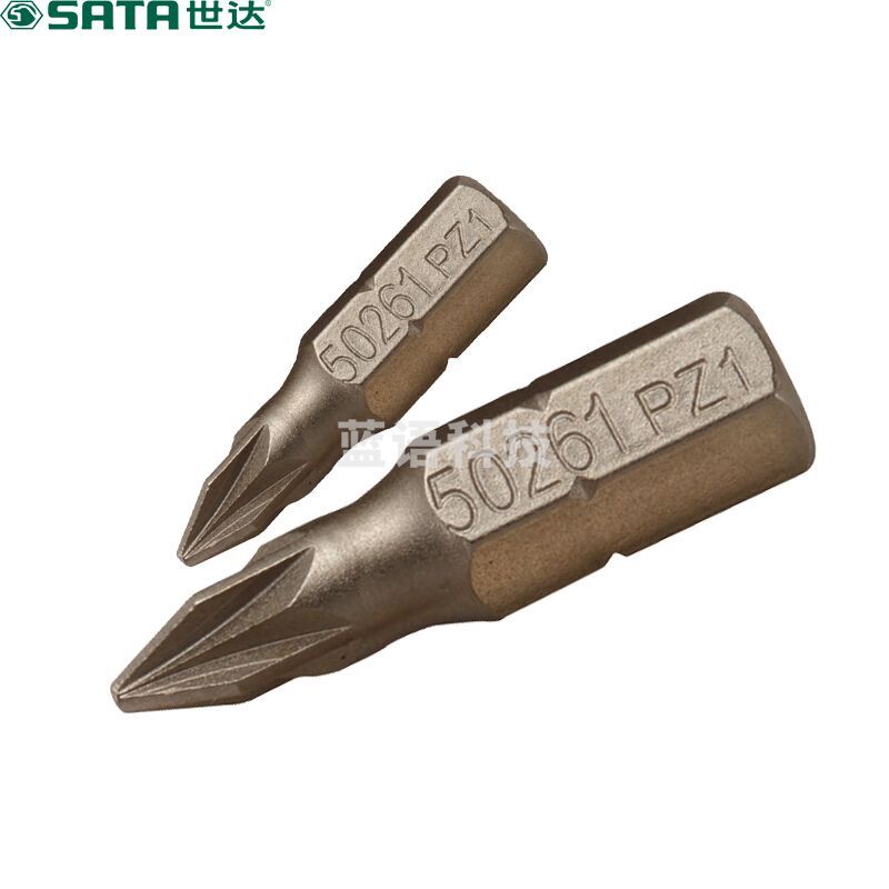 世达59262 5件套6.3MM系列25mm长米字旋具头PZ2 计价单位:套