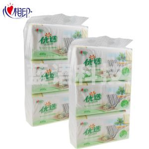 心相印优选抽纸 DT9200 二层 200抽 3包/提