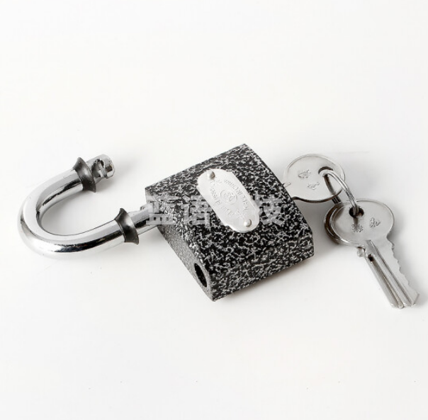 梅花（BLOSSOM）挂锁 防水门锁75MM 学校仓库门锁BC1275大铁锁