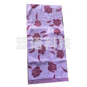 日用普通花毛巾 30*70CM  ID:494