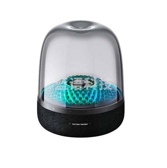 哈曼卡顿    Aura Studio 4 蓝牙音箱  桌面音响  音乐琉璃四代立体声 菱形灯效 下沉式低音炮音响