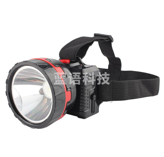 康铭KM-181黑色头灯强光远射充电头戴式露营灯强光头灯充电照明灯充电灯户外夜钓头灯