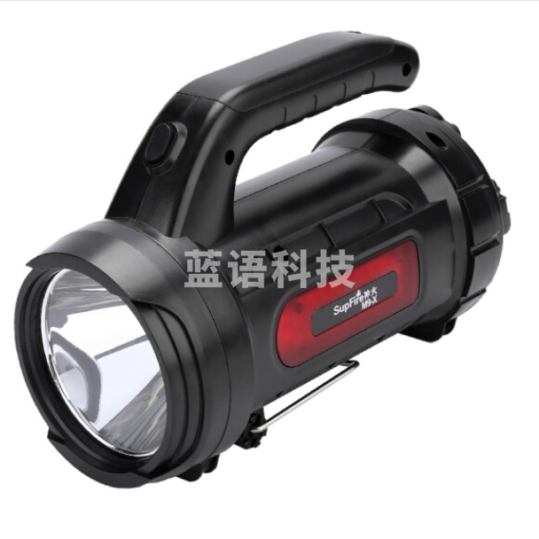 神火（supfire）M9-X强光夜钓灯大功率钓鱼led灯充电式手电筒探照灯矿灯手提灯马灯应急灯（黑）