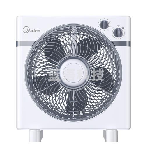 美的（Midea）台式转页扇电风扇鸿运扇台式 转页扇落地扇  安静低噪