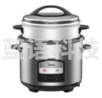 美的（Midea）AFG6570 电饭煲 6.5L容量加高蒸屉金属机身