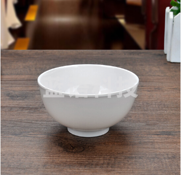 密胺 白色4.5寸高光加厚碗 （单独购买50起送）