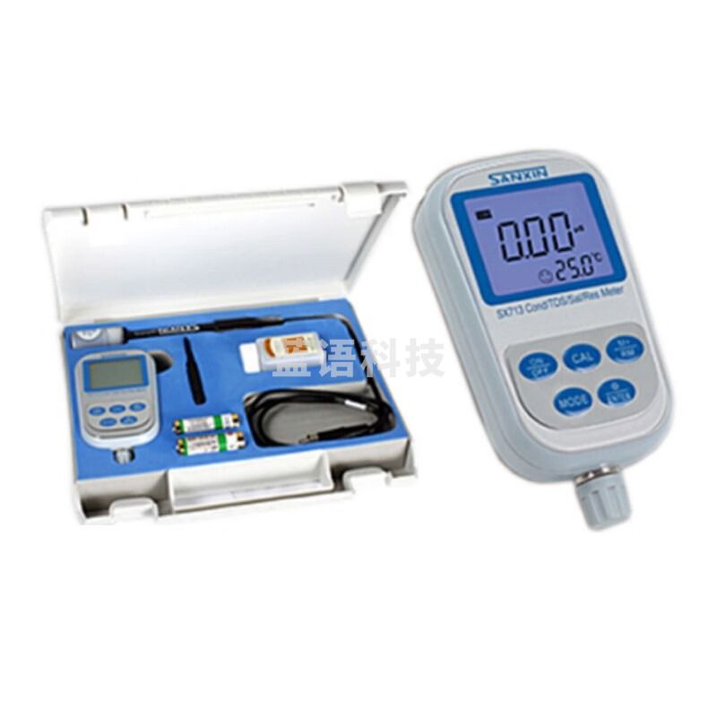 上海三信SX713便携式单参数电导率测定仪电导仪测量分析仪含税 SX713