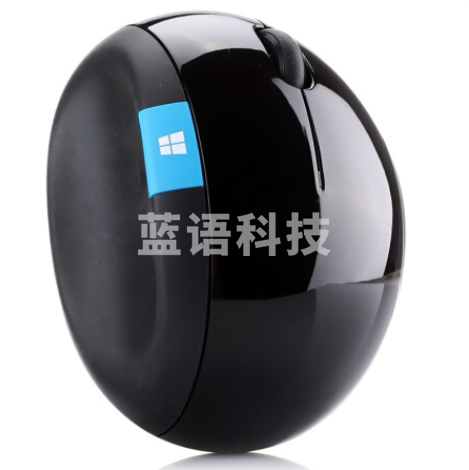 微软（Microsoft） 人体工学鼠标 无线蓝牙 舒适办公