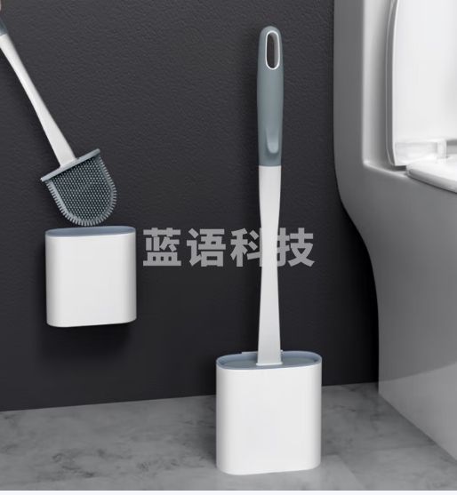 Sodolike 尚岛 硅胶马桶刷 免打孔壁挂式厕所软毛刷家用卫生间清洁刷