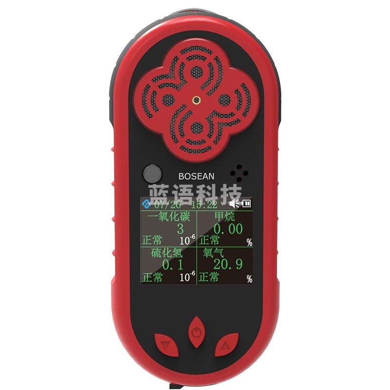 保时安（BAOSHIAN）矿用四合一红外甲烷氧气一氧化碳硫化氢隧道浓度JD4多参数测定器