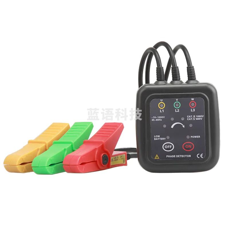 铱泰 ETCR1000C ETCR1000D 非接触相序表 三相电源LED动态显示 ETCR1000C