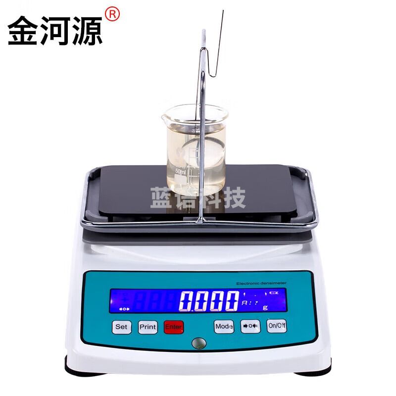 金河源电子液体密度计高精度数显比重计测量仪波美度测试仪浓度检测仪