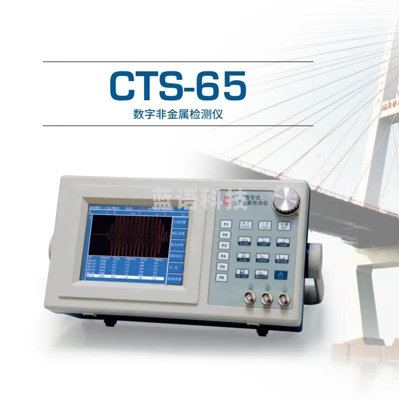 中辐核仪汕头超声CTS-65型数字化非金属检测仪非金属专用超声检测仪 CTS-65