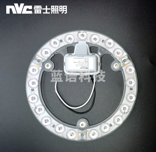 雷士照明（NVC）灯板灯盘LED光源模组吸顶灯卧室灯客厅灯光源改造板替换改装 36W双色光