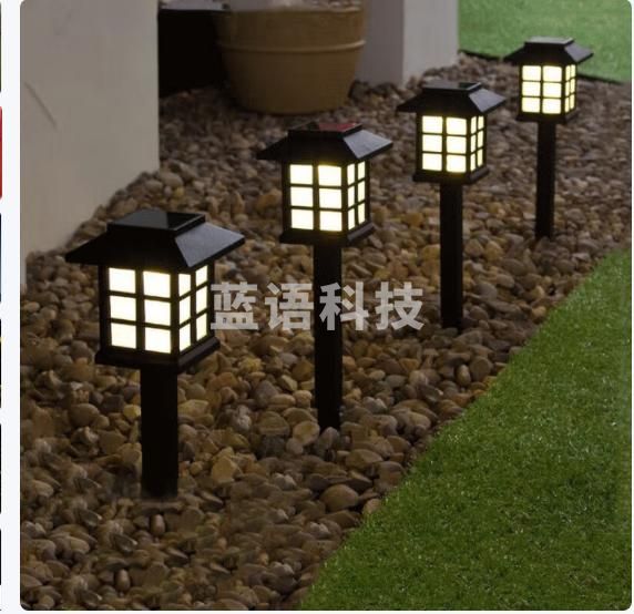 舒福佳（shufujia）太阳能灯户外庭院灯家用防水花园别墅草坪插地灯景观装饰彩灯路灯