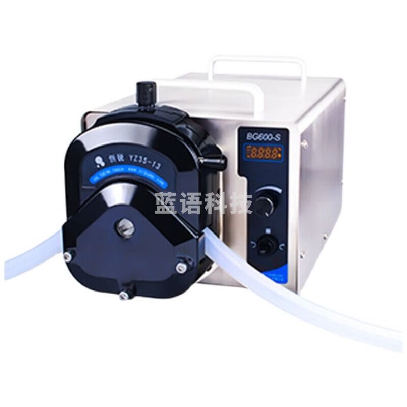 保定创锐BG600-S实验室数字转速型工业泵双向大扭矩数显恒流泵 BG600-S+YZ35-13泵头