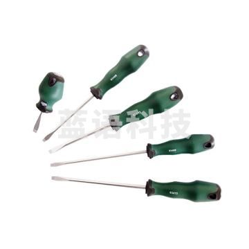 世达 63408 世达一字螺丝批 橡塑柄5X100mm（计价单位：把）