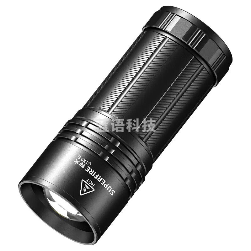 神火/（SupFire）强光手电筒户外超亮可充电超长续航巡逻专用照明穿天炮100000