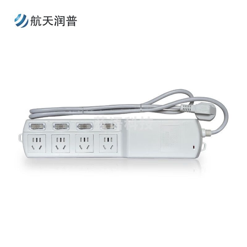 航天润普 HT-301 红黑电源隔离插座防止电磁信号泄露 涉密保密插排 滤波屏蔽技术（一代） 3米