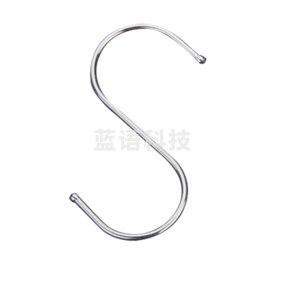 S型带磁不锈钢挂钩 4个/包