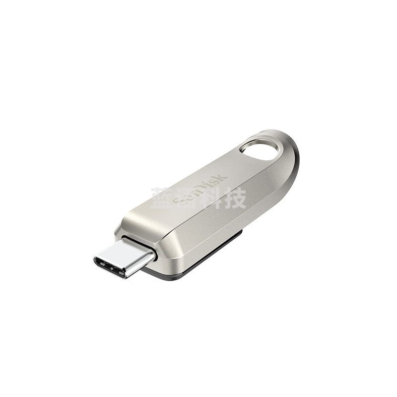 闪迪/（SanDisk）256GB Type-C USB3.2 手机U盘CZ75 读速高达400MB/s 数据恢复 安全加密 手机平板电脑金属优盘
