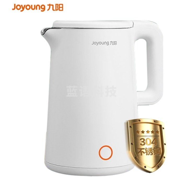 九阳(Joyoung)K17-F25电水壶家用烧水壶开水煲304不锈钢内胆大容量1.7L
