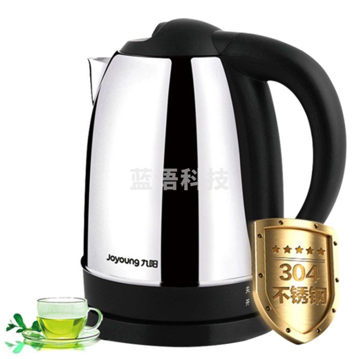 九阳(Joyoung) 电热水壶 304 不锈钢 烧水壶 1.7L 开水煲 电水壶 一键加热 JYK-17C10