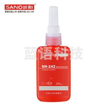 三和（SANVO）MS242-250 螺纹锁固厌氧胶 单组分 中强度 触变性粘度密封胶250G