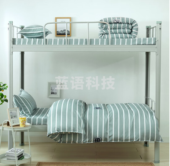 纯棉床上用品 1.2m床单款三件套【适合150*200被子】