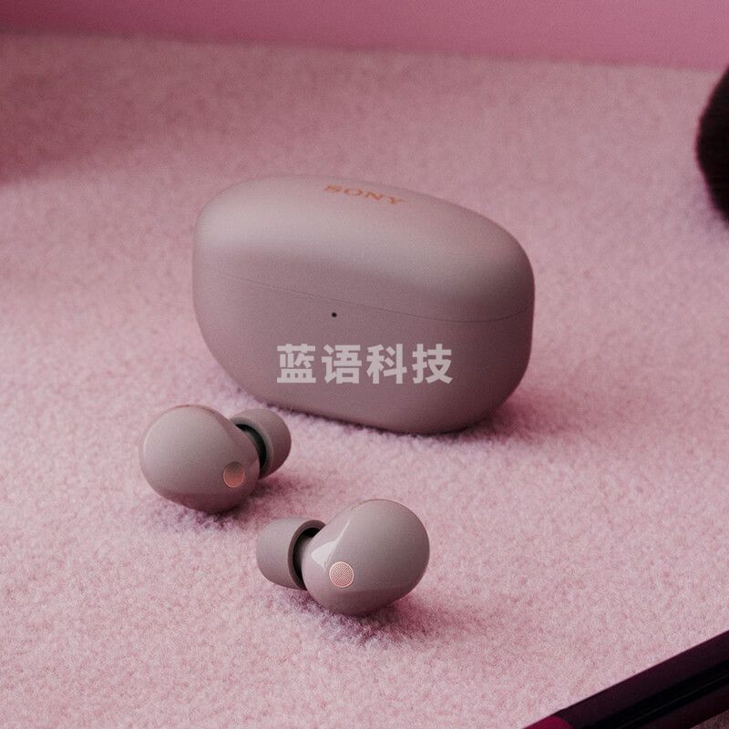 索尼（SONY）WF-1000XM5 真无线蓝牙降噪耳机 新一代降噪豆 智能AI 蓝牙5.3 玫瑰灰 新配色