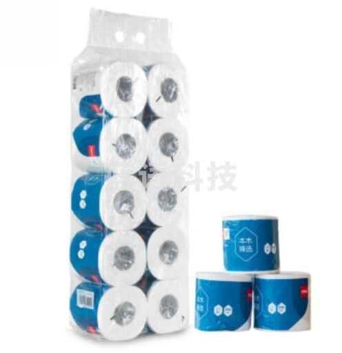 得力WJ3245-01卷筒式卫生纸(白)(10卷/提) TJRRSFYJD202302021106409