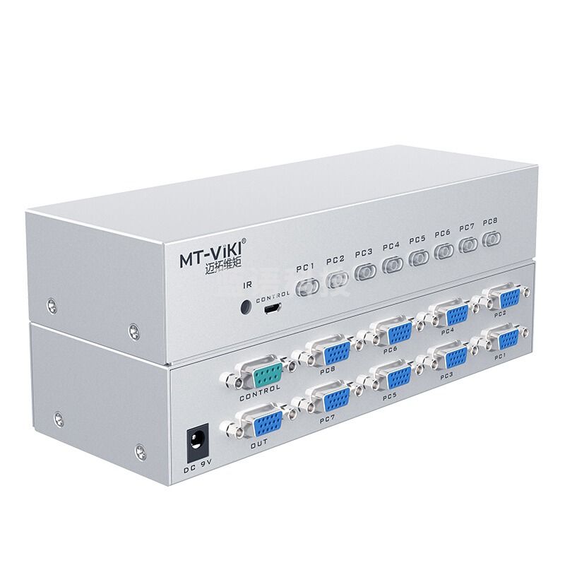迈拓维矩MT-15-8DH八口vga切换器8进1出显示器屏幕视频切屏器八进一出 TJRRSFYJD202302201336093