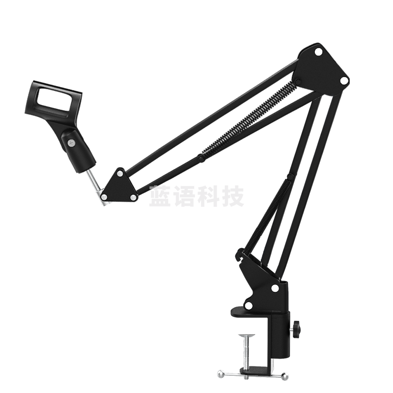 金正 NINTAUS HY-NB35 话筒支架桌面麦克风支架录音 手持话筒架万向旋悬臂支架折叠支架