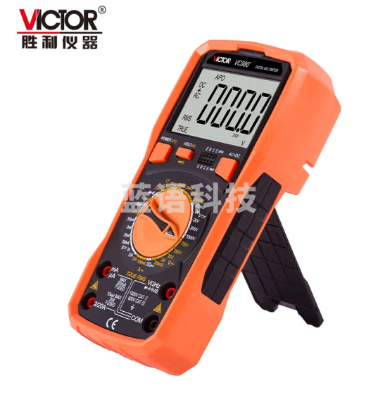 胜利仪器(VICTOR)VC980+高精度数字万用表 四位半万能表 带背光 频率 电导
