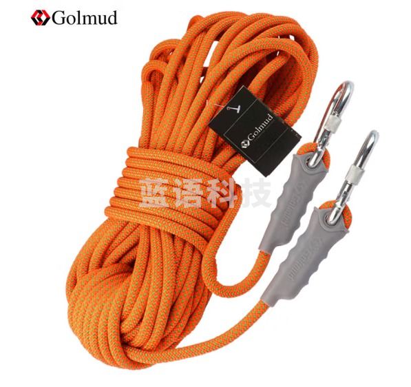 哥尔姆 登山绳 40米 T112138 高空作业绳 安全绳 攀岩装备绳子 救援绳 静力绳 攀登绳