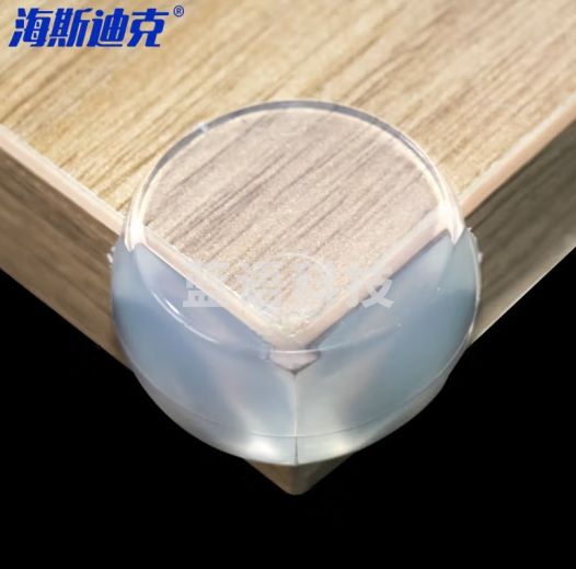 海斯迪克 HK-336 透明防撞护角 安全护角 保护角 透明防护桌角 球型防撞角（10个装）