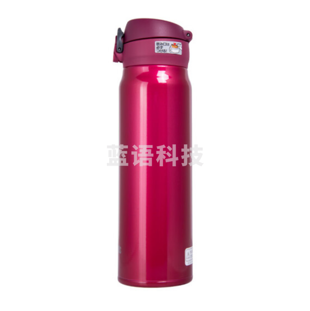 膳魔师(THERMOS)JNL-602 GR红色大容量不锈钢保温杯 轻量真空车载防漏保冷直身水杯600ml