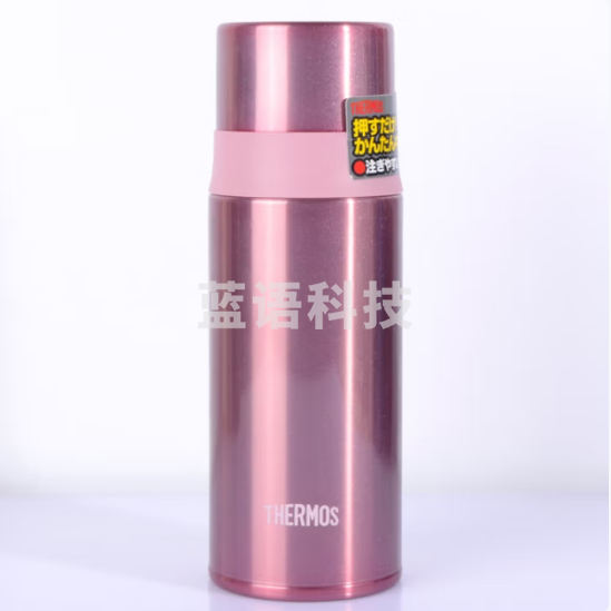 膳魔师FFM-350 P金粉色不锈钢保温杯 带盖车载杯便携350ml