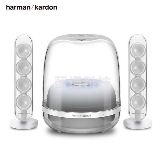 哈曼卡顿SoundSticks 4 无线水晶4 全新一代桌面蓝牙音箱 TJRRSFYJD202302201401233