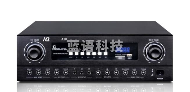 惠威(HiVi)A10卡拉OK功放机 家庭影院KTV音箱功率放大器高保真HIFI合并式混响器防啸叫