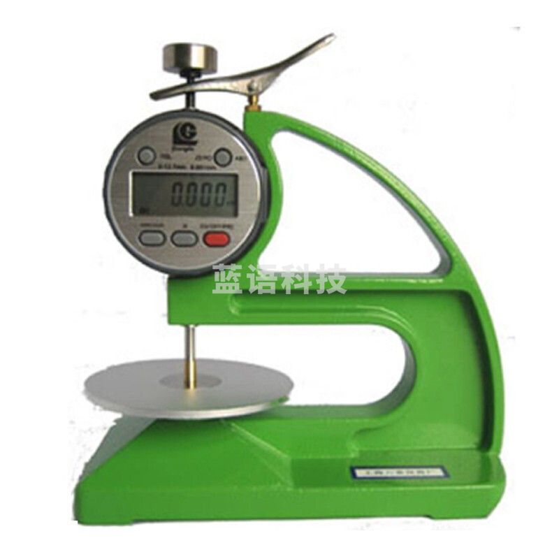 上海六菱 CH-12.7-BTSX数显千分台式乳胶数测厚仪橡胶厚度仪定制