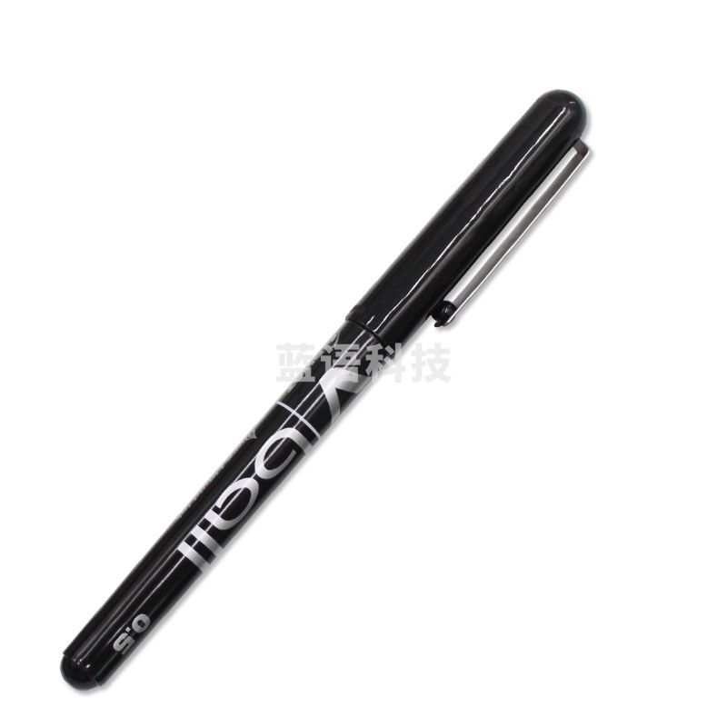 日本百乐（PILOT）BL-VB5直液式走珠笔子弹头中性笔签字笔 黑色 0.5mm 12支装原装进口