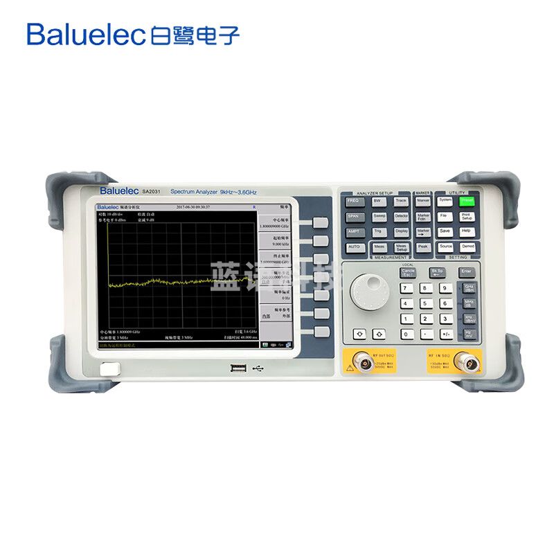 Baluelec白鹭电子SA2000系列便携式频谱分析仪 SA2031(9KHz~3.6GHz)