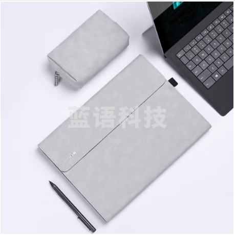 泰克森支架套12.3英寸适用微软pro4/5/6/7保护套壳电脑内胆包 绅士灰