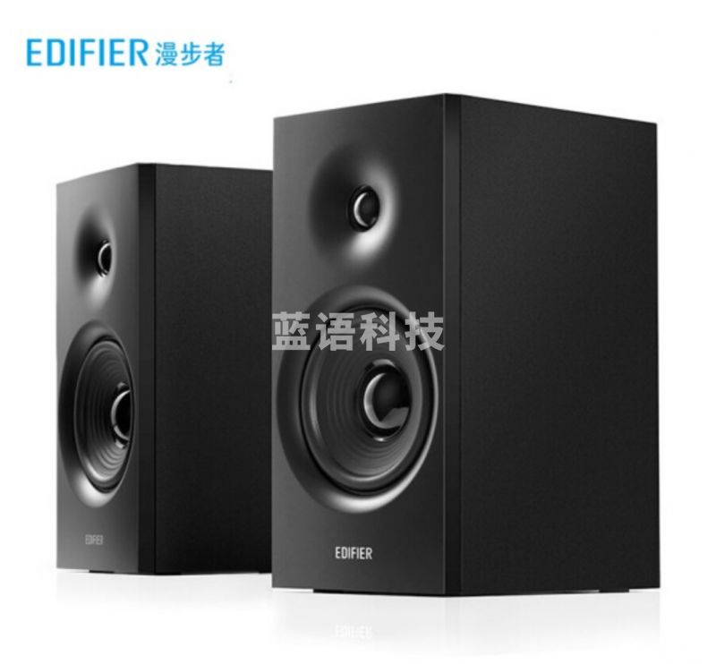 漫步者(EDIFIER)R1080BT 2.0声道 电脑音箱 多媒体音箱 蓝牙音箱 木质音响 黑色