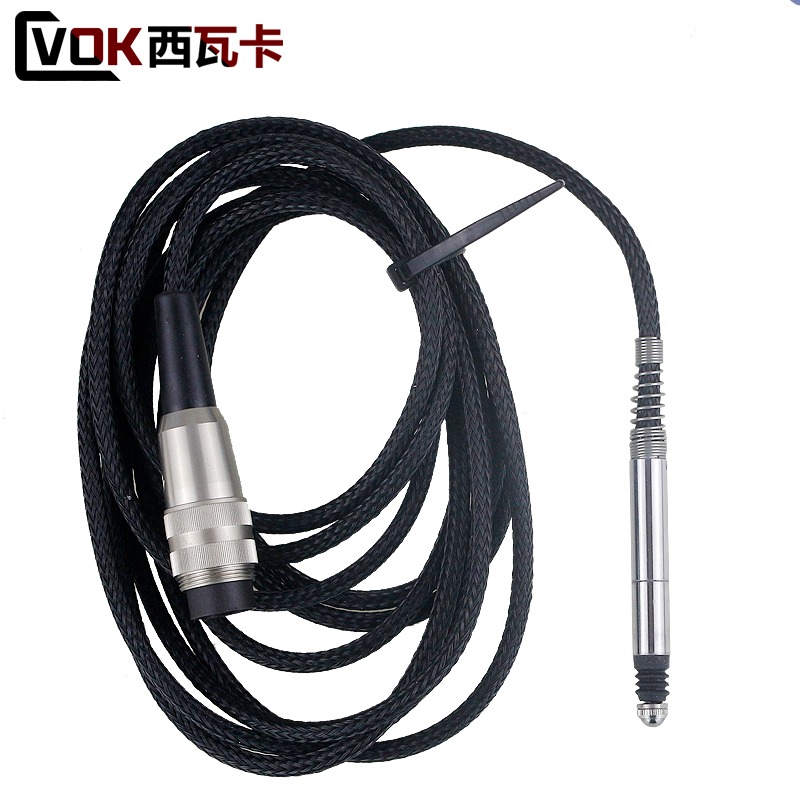 西瓦卡LVDT电感位移传感器接触式线性测微计0.1um高精度笔式电感测头 高精度电感0-1mm（回弹式）