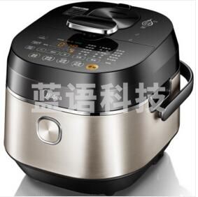 美的(Midea)PHT5087PG电压力锅 智能高压锅饭煲 双胆5L
