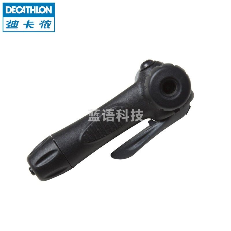 迪卡侬 自行车法美嘴双头气嘴 打气筒转换头 修补升级HC黑色-121199